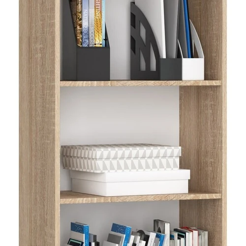 Lentyna NORE R60 CLP, ąžuolo/baltos spalvos