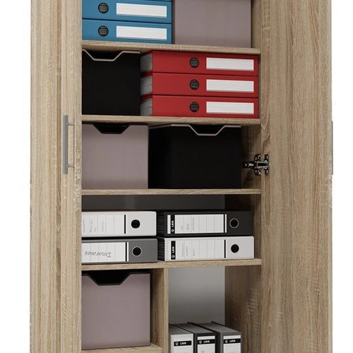 Tvirtas ir stabilus 180 cm aukščio spintos modelis