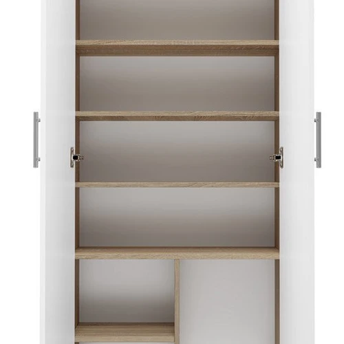 Stabili 2-ų durų lentyna iš laminuotos medžio drožlių plokštės