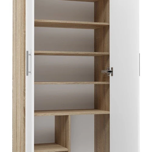 Tvirtas ir stabilus 180 cm aukščio spintos modelis