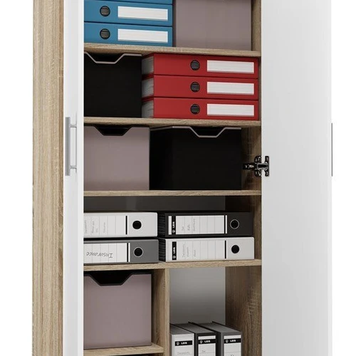 Moderni lentyna su ABS kraštų apdaila ir drėgmei atspariu paviršiumi