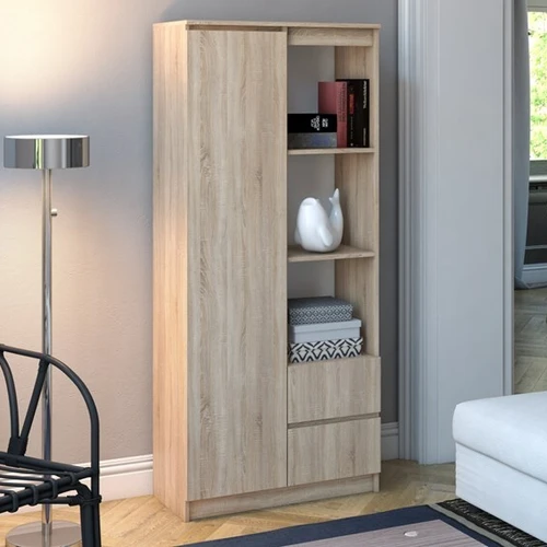 Tvirtas ir stabilus 180 cm aukščio spintos modelis