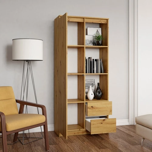 Kompaktiška vitrina 80x35x180 cm, idealiai tinka mažiems erdvėms