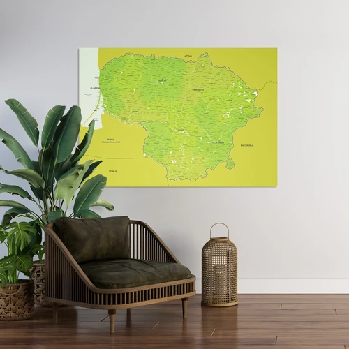 Originalūs žemėlapiai su japonų technologijomis – ryškios ir ilgaamžės spalvos