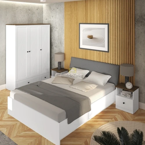 Aukštos kokybės LMDP/veliūrinis audinys lovai 222×147×98 cm