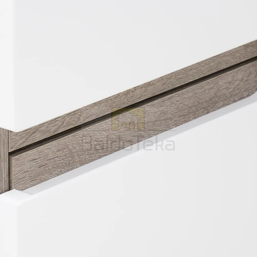 LINATE TYP80 rašomasis stalas – minimalistinis dizainas su ąžuolo akcentais