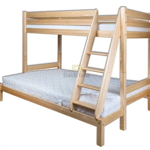 LK155 140*200 + 90*200 dviaukštė lova