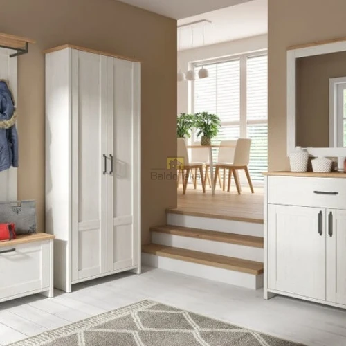 Ergonominė spinta su tylaus uždarymo sistema