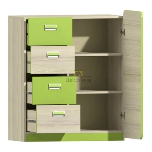 Aukštos kokybės LMDP spintelė 80x99,5x40 cm