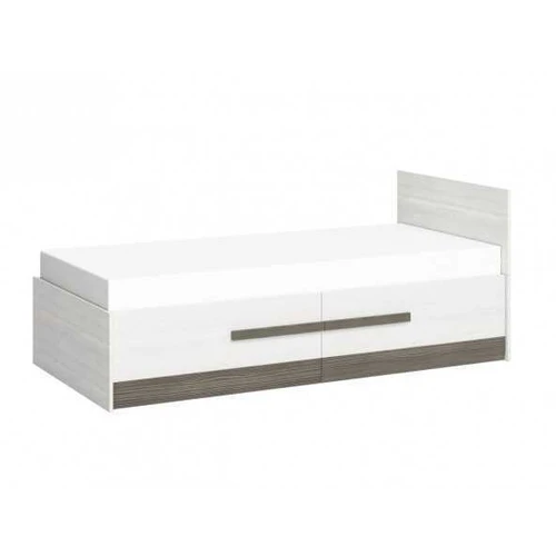 Lova 90x200 BLINCO BL16 sniego pušis / nauja pilka