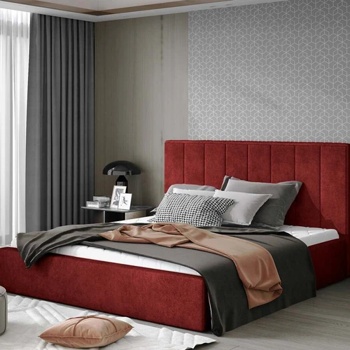 Lova EL2495 su mediniu arba metaliniu karkasu ir dujiniu keltuvu