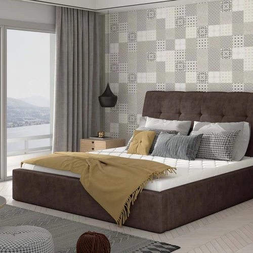 Lova EL4126 su minkštu T25 putplasčio užpildu ir skoninga puošyba