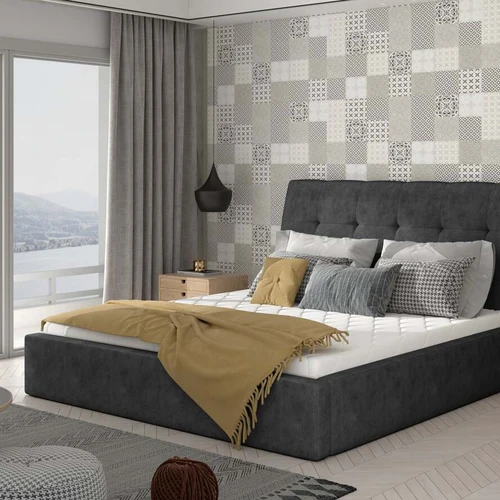 EL4126 lova su mediniu ar metaliniu rėmu ir dujiniu keltuvu