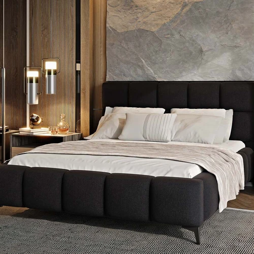 Stilinga EL4415 lova su juodomis kojelėmis ir trimis pločio variantais