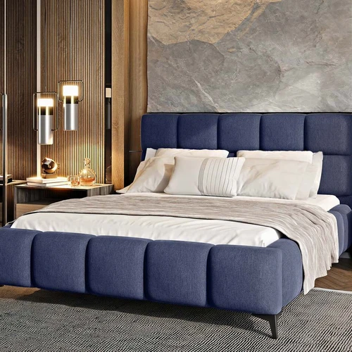 Moderni ir elegantiška lova EL4416 su minkšta galvos atrama