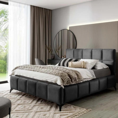 Moderni EL4418 lova – elegancija ir stilius miegamajam