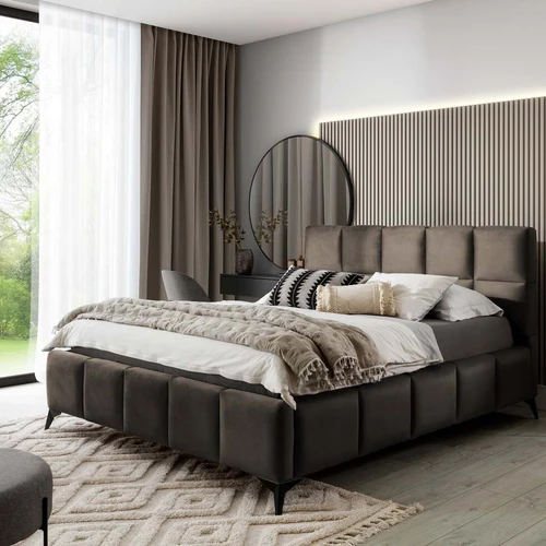 Lova EL4420 su minkšta galvos atrama ir modernia skiaute