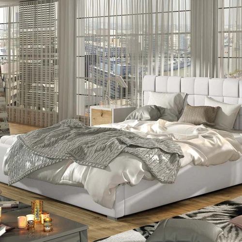 Elegantiška EL4662 lova su T25 putų užpildu ir dekoratyviomis kojelėmis