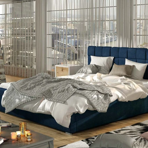 Klasikinė EL4662 lova su minkštu užpildu ir funkcionaliu keltuvu