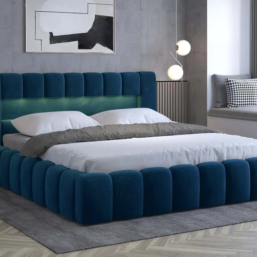 Glamour stiliaus lova EL8343 – minkšta ir originali