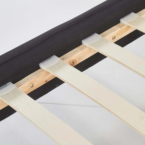 Ergonominė sofos lova su natūralia medžio apdaila