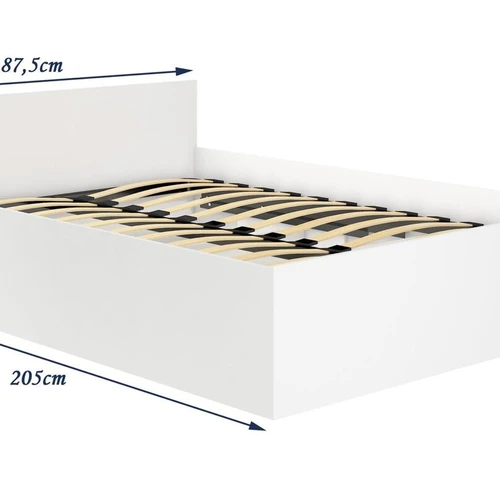 Komfortiška 200x180 cm lova su dideliu patalynės sandėliu