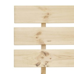 Lovos rėmas, 160 x 200cm, pušies medienos masyvas - Lovos