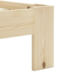 Lovos rėmas, 180x200 cm, pušies medienos masyvas - Lovos