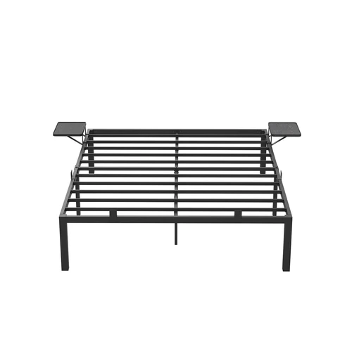 Lovos rėmas 200x160x41,3cm., juodos spalvos