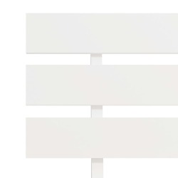 Lovos rėmas, baltos sp., 100x200 cm, pušies medienos masyvas - Lovos