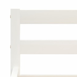 Lovos rėmas, baltos sp., 140x200 cm, pušies mediena - Lovos