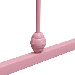 Lovos rėmas, rožinės spalvos, 180x200cm, metalas - Lovos