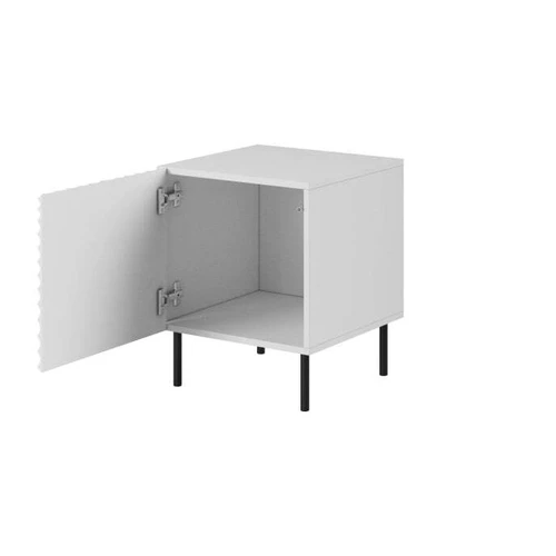 Patogi spinta su baltomis polipropileno kraštinėmis ir matiniu dizainu