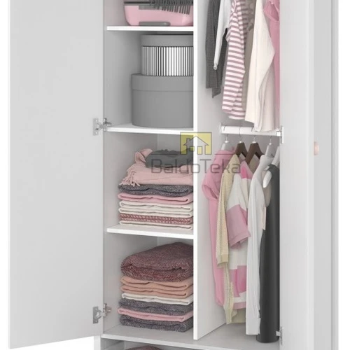 Moderni LUNA spinta – LMDP medžiaga, balta ir rožinė