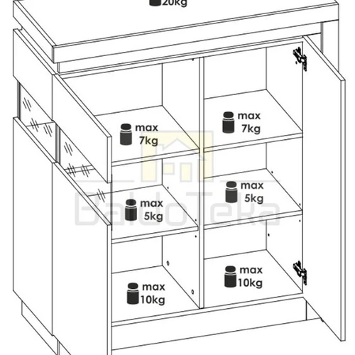 Modernios spintos LYON 1 kolekcijoje