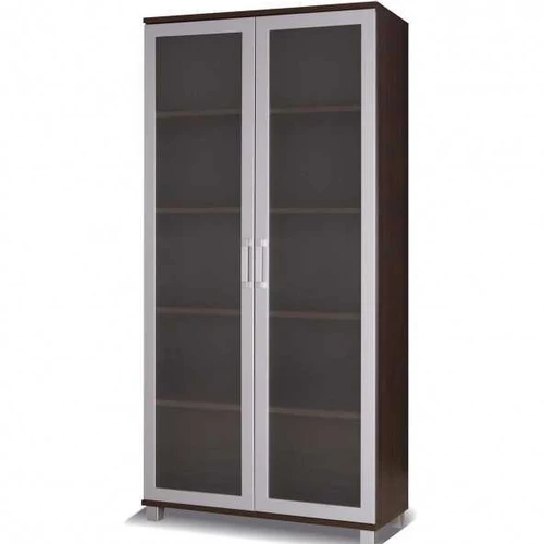 M22 Stiklinė knygų spinta 2D MAXIMUS