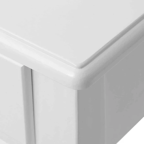 Elegantiškas tualetinis staliukas su priežiūros instrukcijomis