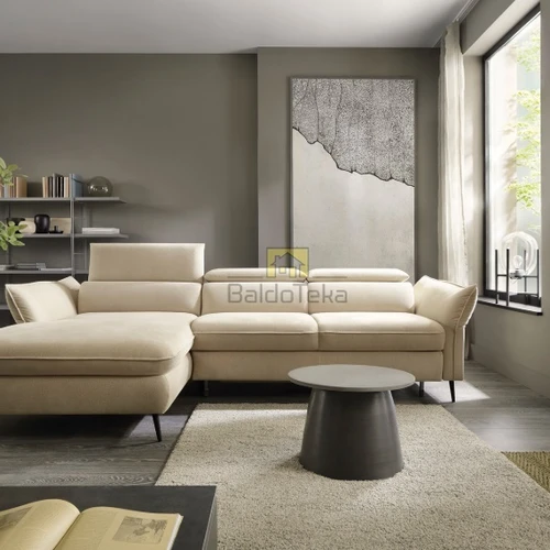 Didelė lova su zigzaginėmis spyruoklėmis ir poliuretanu