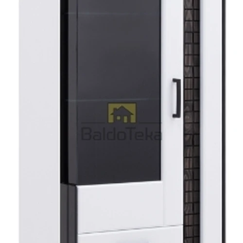 Plati spinta su tylaus uždarymo sistema ir LED apšvietimu