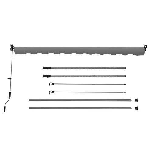 Stilingas ir stabilus markizės tentas balkonui