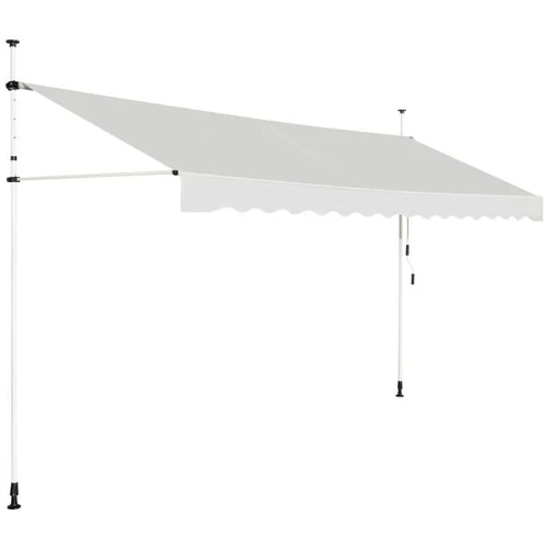 Markizė 175x395x300cm., smėlio spalvos