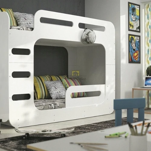 Balta lova su 70 kg apkrova kiekvienai gulimai vietai