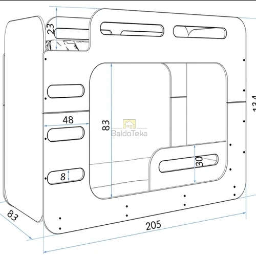 Minkšti poliuretano čiužiniai ir tvirtas MDF rėmas