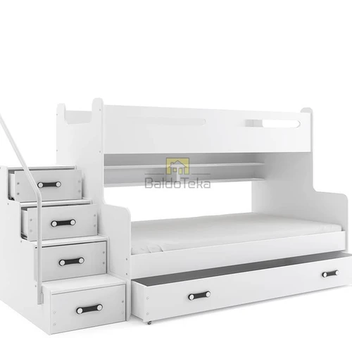 MAX 3 bms trivietė vaikiška lova + čiužiniai