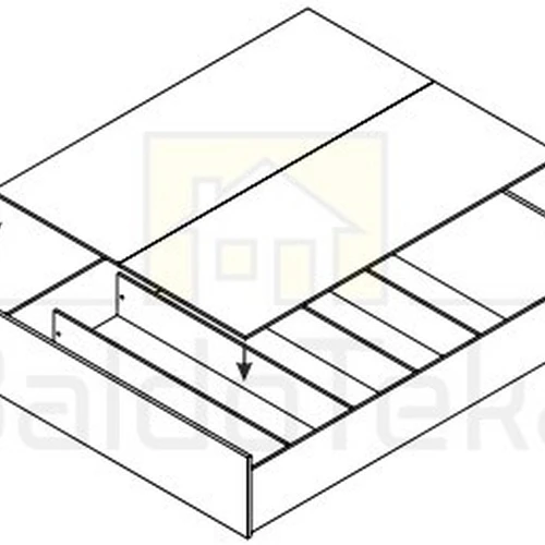 Stilinga MAXIMUS M17 lova 160x200 cm su pagrindu