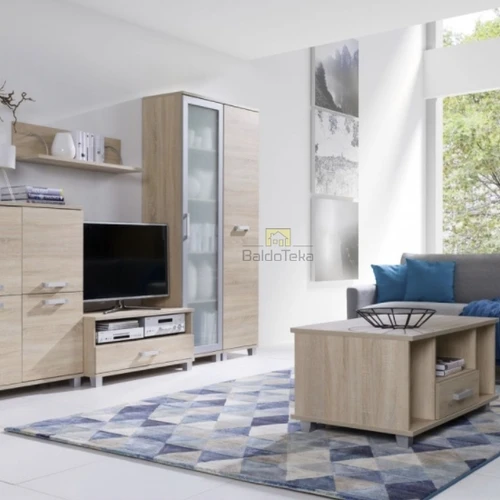 Kokybiški MAXIMUS baldai – stalai 110 cm ilgio, 4 spalvų variantai