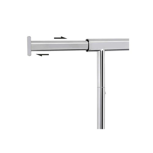 Universalus rūbų vežimėlis su 360° ratukais