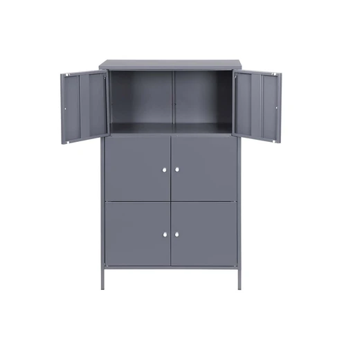 Tvirtos metalinės spintos su dvigubomis durimis