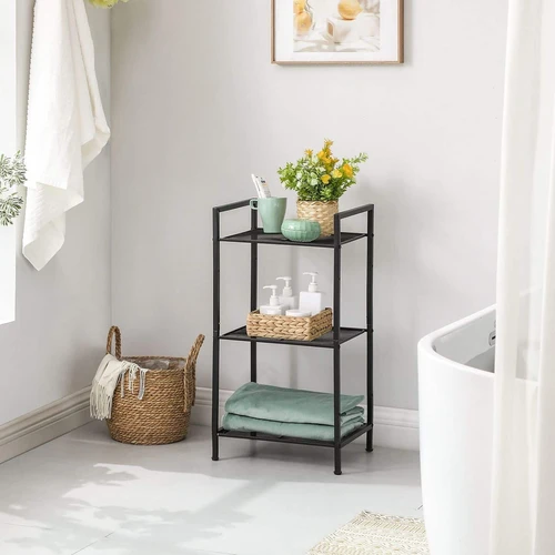 Lengvai surinkiamos vonios lentynos su instrukcijomis