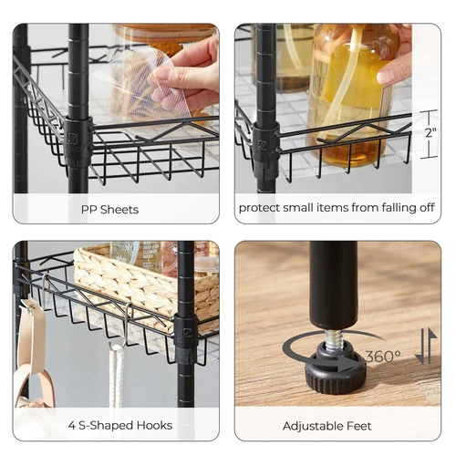 Balkono oazė su augalų lentyna